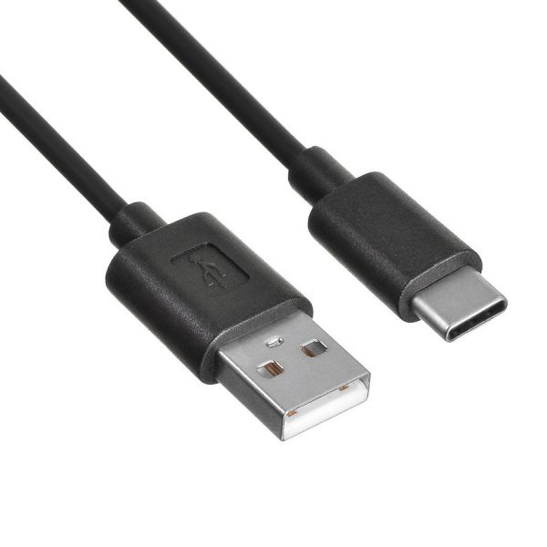 Кабель Buro USB-TC-0.8B2A USB (m)-USB Type-C (m) черный 0,8м