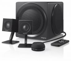 Компьютерная акустика Creative T4 2.1 черный беспроводные BT