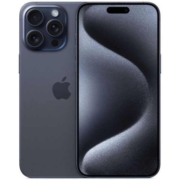 Мобильный телефон Apple iPhone 15 Pro Max 2023 iOS /1 ТБ синий титан MU613ZA/A