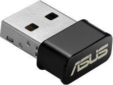 Сетевой адаптер ASUS USB-AC53 Nano WiFi USB 2.0, черный