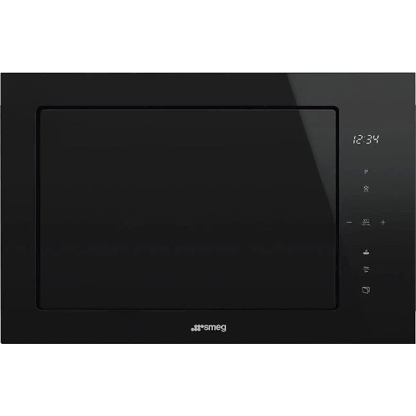 Встраиваемая микроволновая печь Smeg Dolce Stil Novo FMI625CN 900 Вт, черный
